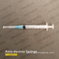 Self-destroying Safety Vaccination Syringe